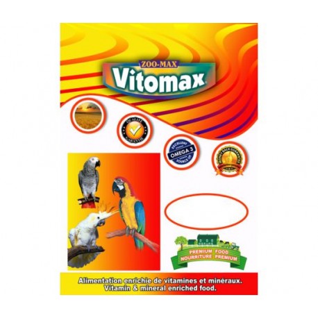 (d) VITOMAX PERROQUET 5KG VITOMAX Nourritures