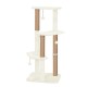 BUDZ ARBRE A CHAT 3 NIVEAUX AVEC SISAL, CREME 50x40x111cm BUDZ Scratching post