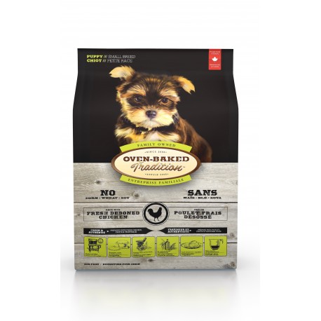 OBT Nourriture Chien/ Chiot 2.2 lbs Petites Bouchees OVEN BAKED TRADITION Nourritures sèches