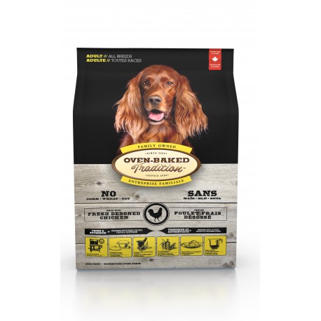 PromoClaim - Avril - OBT Nourriture Chien/ Adulte 5 lbs OVEN BAKED TRADITION Nourritures sèches