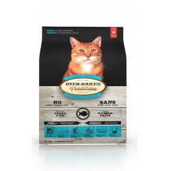 OBT Nourriture Chat/ Poisson Adulte 5 lbs OVEN BAKED TRADITION Nourritures sèche