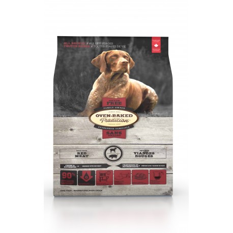 OBT Nourriture Chien / Sans Grain Viandes Rouges 2 OVEN BAKED TRADITION Dry Food