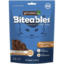 GET NAKED BITEABLES SANTE DIGESTIVE PLUS POUR CHAT, GATERIES GET NAKED Friandises