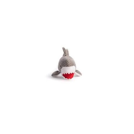 Fabdog Floppy Dog Toy - Shark S BURGHAM Jouets