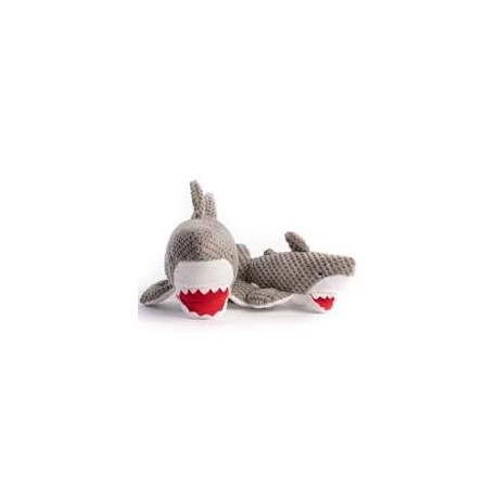 Fabdog Floppy Dog Toy - Shark L BURGHAM Jouets