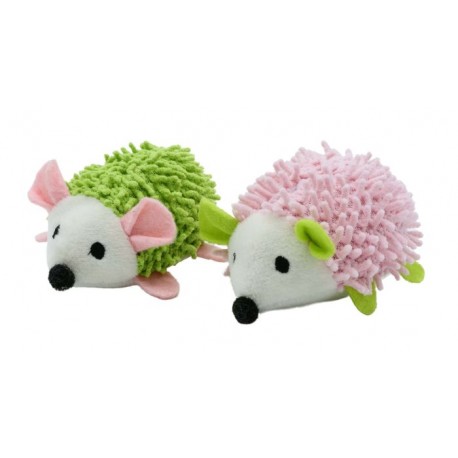 BUDZ JOUET POUR CHAT - DUO DE HERISSONS ET TUBE D'HERBE A CH BUDZ Toys