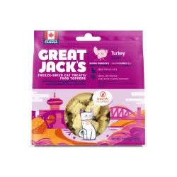 PROMO - Novembre - GREAT JACKS DINDE LYOPHILISÃƒâ€° CHAT 3 GREAT JACKS Friandises