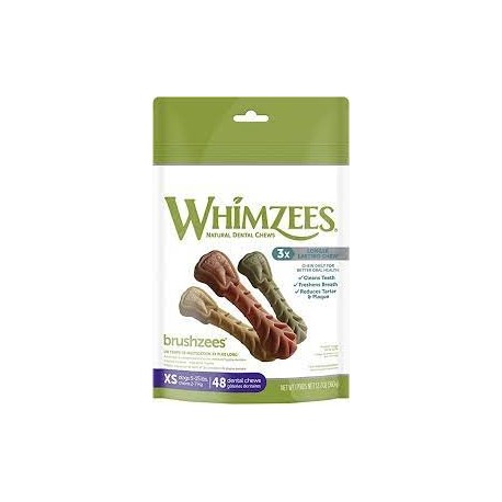 WHZ1801 X-PETIT , 28 BRUSHZEES DAILY USE PACK 2.5 WHIMZEES Friandises