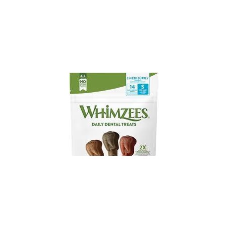 WHZ1802 PETIT , 14 BRUSHZEES DAILY USE PACK 3.4 WHIMZEES Friandises