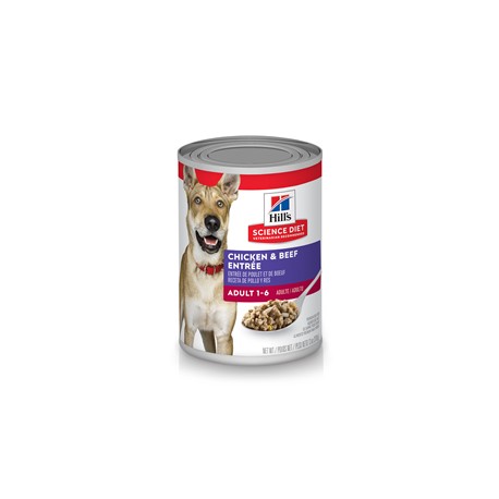 Hill s Science Diet Adult Chicken & Beef Entrée HILLS-SCIENCE DIET Canned Food