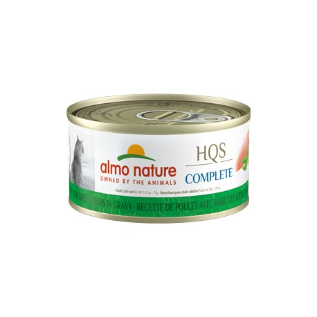ALMO NATURE COMPLETE CHAT POULET ET HARICOTS VERTS EN SAUCE ALMO Canned Food