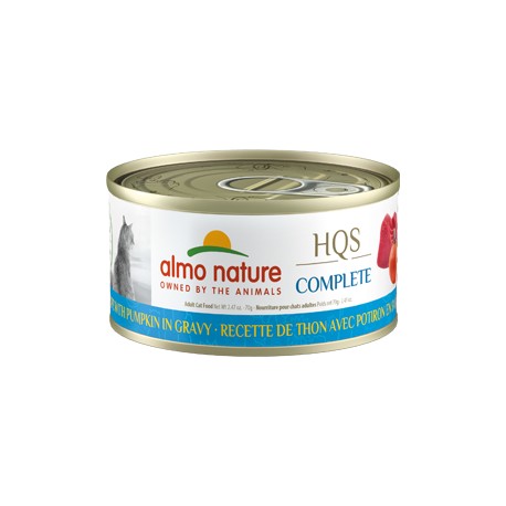 ALMO NATURE COMPLETE CHAT THON ET CITROUILLE EN SAUCE 70GR ALMO Canned Food