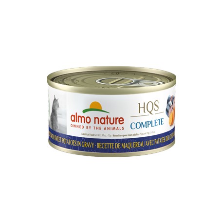 ALMO NATURE COMPLETE CHAT MAQUEREAU ET PATATE DOUCE 70GR ALMO Canned Food