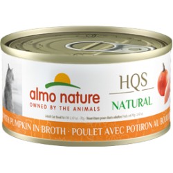ALMO NATURE CHAT POULET ET POTIRON 70GR ALMO Canned Food