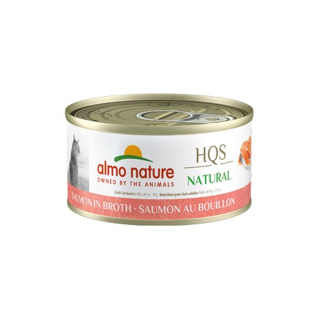 ALMO NATURE CHAT SAUMON AU NATUREL 70GR ALMO Canned Food