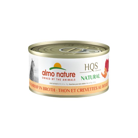 ALMO NATURE CHAT THON/CREVETTE 70GR ALMO Canned Food