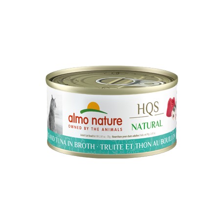 ALMO NATURE CHAT TRUITE ET THON 70GR ALMO Canned Food