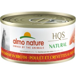 ALMO NATURE CHAT POULET/CREVETTE 70GR ALMO Canned Food