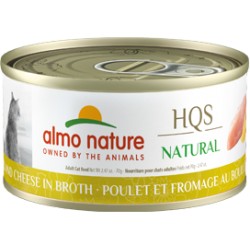 ALMO NATURE CHAT POULET ET FROMAGE 70GR