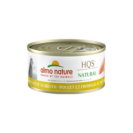 ALMO NATURE CHAT POULET/FROMAGE 70GR ALMO Canned Food