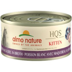 ALMO NATURE HQS NATURAL CHATON - POISSON BLANC AVEC MAQUEREA ALMO Canned Food