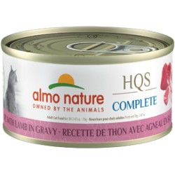 ALMO NATURE HQS COMPLETE CHAT - THON AVEC AGNEAU EN SAUCE 24 ALMO Canned Food