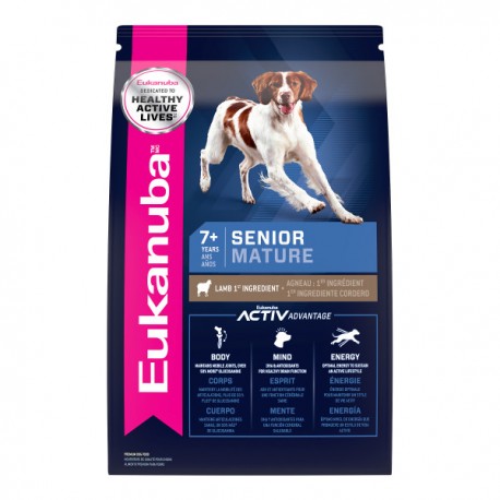 PROMOCLAIMEUK - FÃ©vrier - EUK. SENIOR LAMB / EUK. AGNEAU S EUKANUBA Nourritures sèches