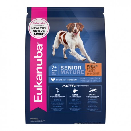 PROMOCLAIMEUK - FÃ©vrier - EUK. SENIOR MEDIUM BREED / EUK. EUKANUBA Nourritures sèches