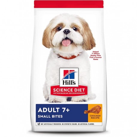 Hills Science Diet Adult 7 Small Bites 15 lbs  Nourritures sèches