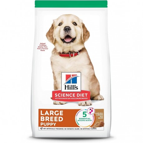 Hills ScDiet Farine agneau et riz brun pour chiots grandes r HILLS-SCIENCE DIET Dry Food