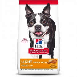 Hill s Science Diet Adult Light Small Bites 5 lbs Nourritures sèches
