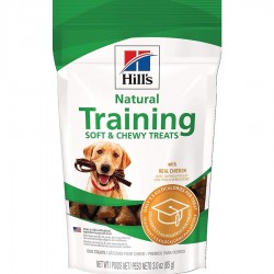 Hills Nat. Train.Tr Soft and Chew with Real Ch. 3 oz  Treats