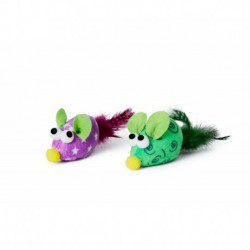PROMO - Septembre - BUD Z CHAT JOUET EN JARRE SOURIS COULEU BUDZ Jouets