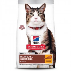 Hill s Science Diet Adult Hairball Control 3,5 lbs HILLS-SCIENCE DIET Nourritures sèche