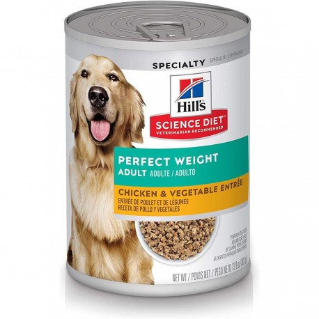 Hills ScDiet Ad Perfect Weight Chicken & Veg.12,8 oz HILLS-SCIENCE DIET Canned Food