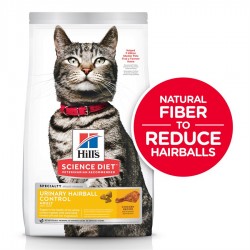 Hill s Science Diet Adult Urinary & Hairball Control 7 lb HILLS-SCIENCE DIET Nourritures sèche