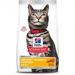 Hill s ScDiet Adult Urinary & Hairball Control 15,5 lbs HILLS-SCIENCE DIET Nourritures sèche