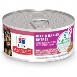 Hills Science Diet Chiot Petit & Mini Entree bœuf & Orge 5.5 HILLS-SCIENCE DIET Canned Food