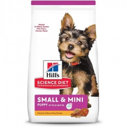 Hills Science Diet Chiot Petit & Mini Poulet & orge 12.5 lb HILLS-SCIENCE DIET Dry Food