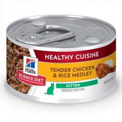 Hill s ScDiet Healthy Cuis.Kitten Roast.Chick.& Rice 2,8 oz