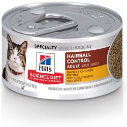 Hill s ScDiet Ad Hairball Cont. Savory Chick.Entrée 2,9 oz