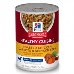 Hill s ScDiet HC Ad.7 Roas.Chick Carrots, & Spin 12,5 oz
