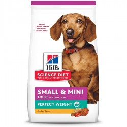 Hill s Santé du poids Chien petite & Miniature Poulet 12.5 l HILLS-SCIENCE DIET Dry Food