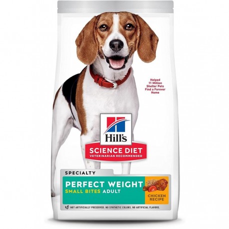 Hills Science Diet Sante du poids Chien petites bouchees pou  Nourritures sèches