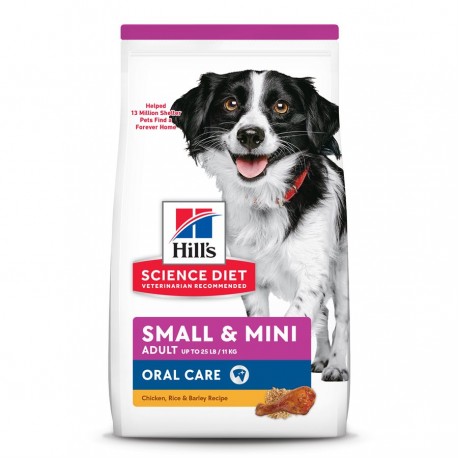 Hills ScDiet Oral Care adultes races petites et miniatures 4 HILLS-SCIENCE DIET Dry Food