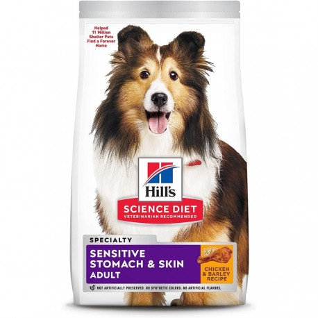 Hills Science Diet Adult Sensitive Stomach & Skin 30 lbs HILLS-SCIENCE DIET Dry Food