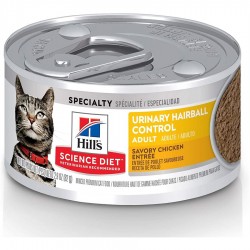 Hill s ScDiet Adult Urinary & Hairball Control 2,9 oz