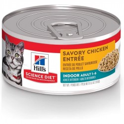 Hills ScDiet Adult Indoor Savory Chicken Entrée 5,5 oz