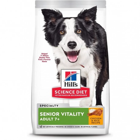 Hills Science Diet Adult 7 Senior Vitality 21,5 lbs  Dry Food