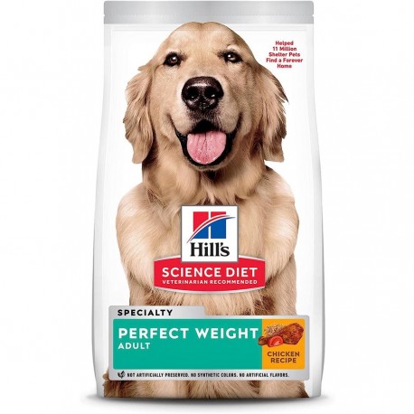 Hills Science Diet Sante du poids Chien poulet 25 lbs HILLS-SCIENCE DIET Dry Food